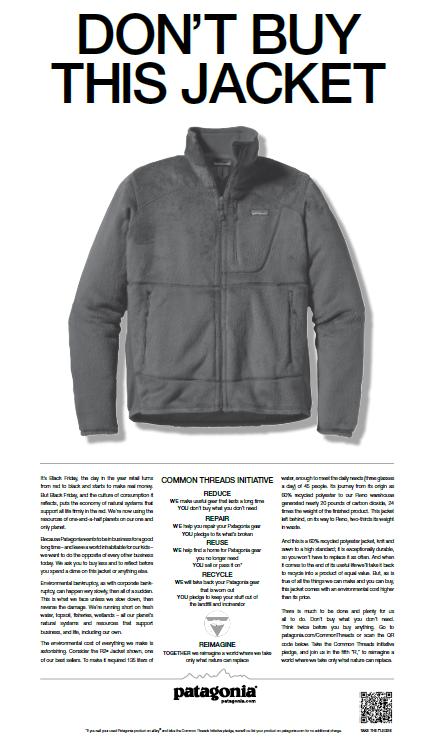 Propósito das Marcas: A Falência, A Falácia e os Falsídicos 2 dont by this jacket patagonia 1